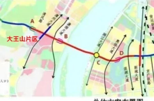 大王山片區(qū)將新增一座跨湘江大橋！