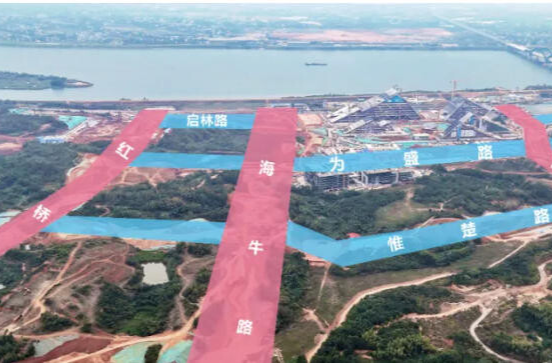 湘江科學(xué)城交通配套再升級(jí)！首開區(qū)“三縱四橫”路網(wǎng)加速成形