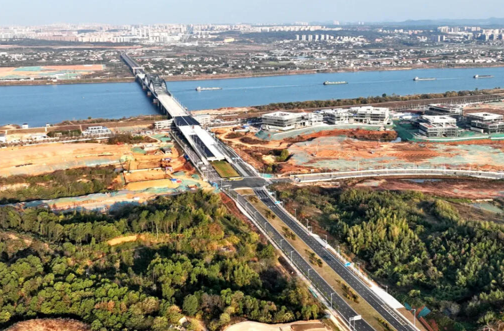 湘江科學(xué)城沖刺！區(qū)域路網(wǎng)加速成形