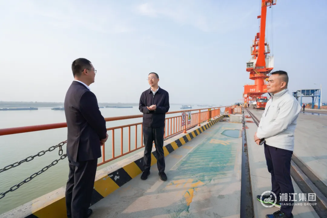  周健在湖南湘江新區(qū)湘陰片區(qū)調(diào)研